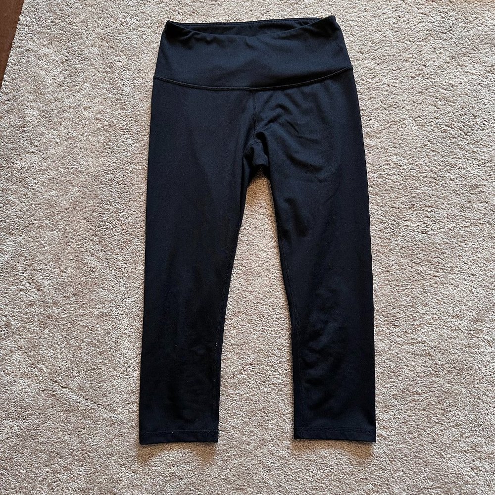 Black Zella Cropped Leggings